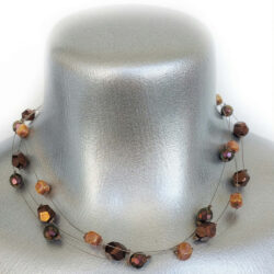 Lucky 13: Loved Again - Solitude - Three Strand Necklace