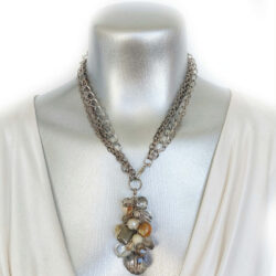 Lucky 13: Loved Again - The Elements - Adjustable Cluster Drop Necklace