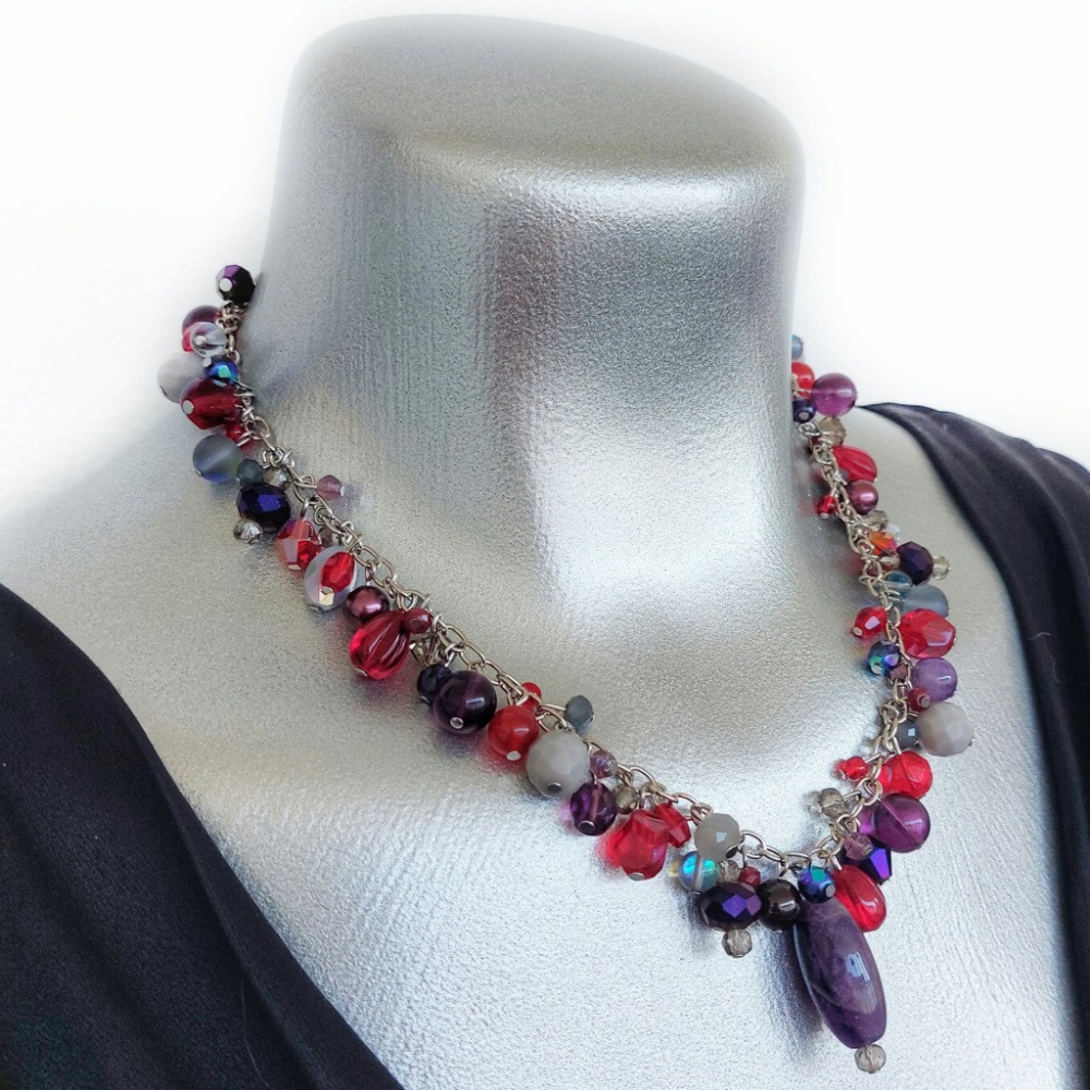 Vamp Collection - Beautifully Wicked - Statement Necklace - Image 2