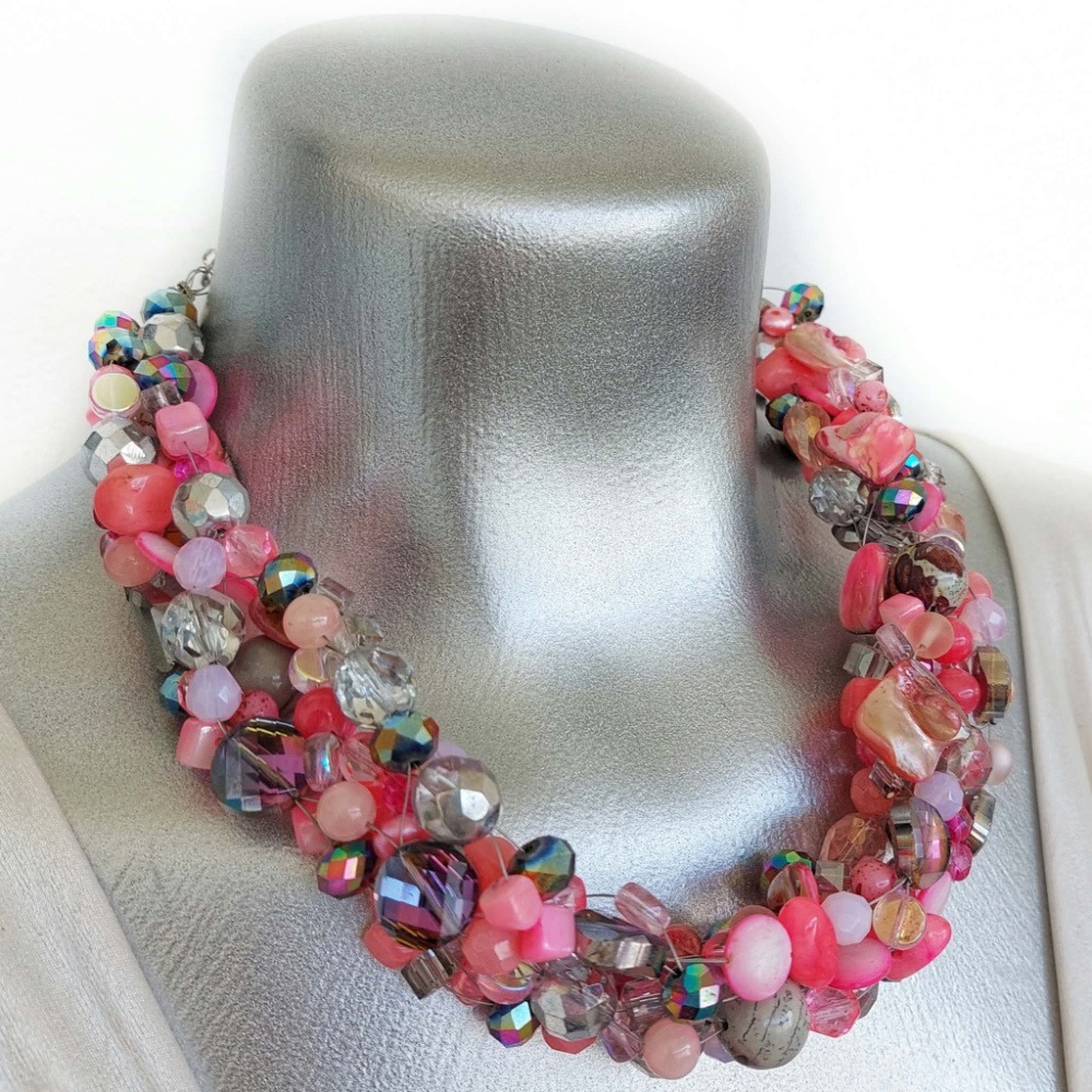 Lucky 13: Loved Again - Pretty In Pink - Classic Rope Necklace - Image 3