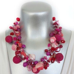Lucky 13: Loved Again - Raspberry Dream - Classic Ten Strand Necklace