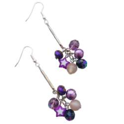 Drop Cluster Earrings - Joyful
