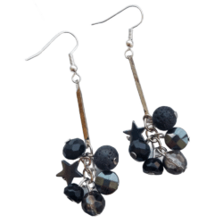 Drop Cluster Earrings - Grace